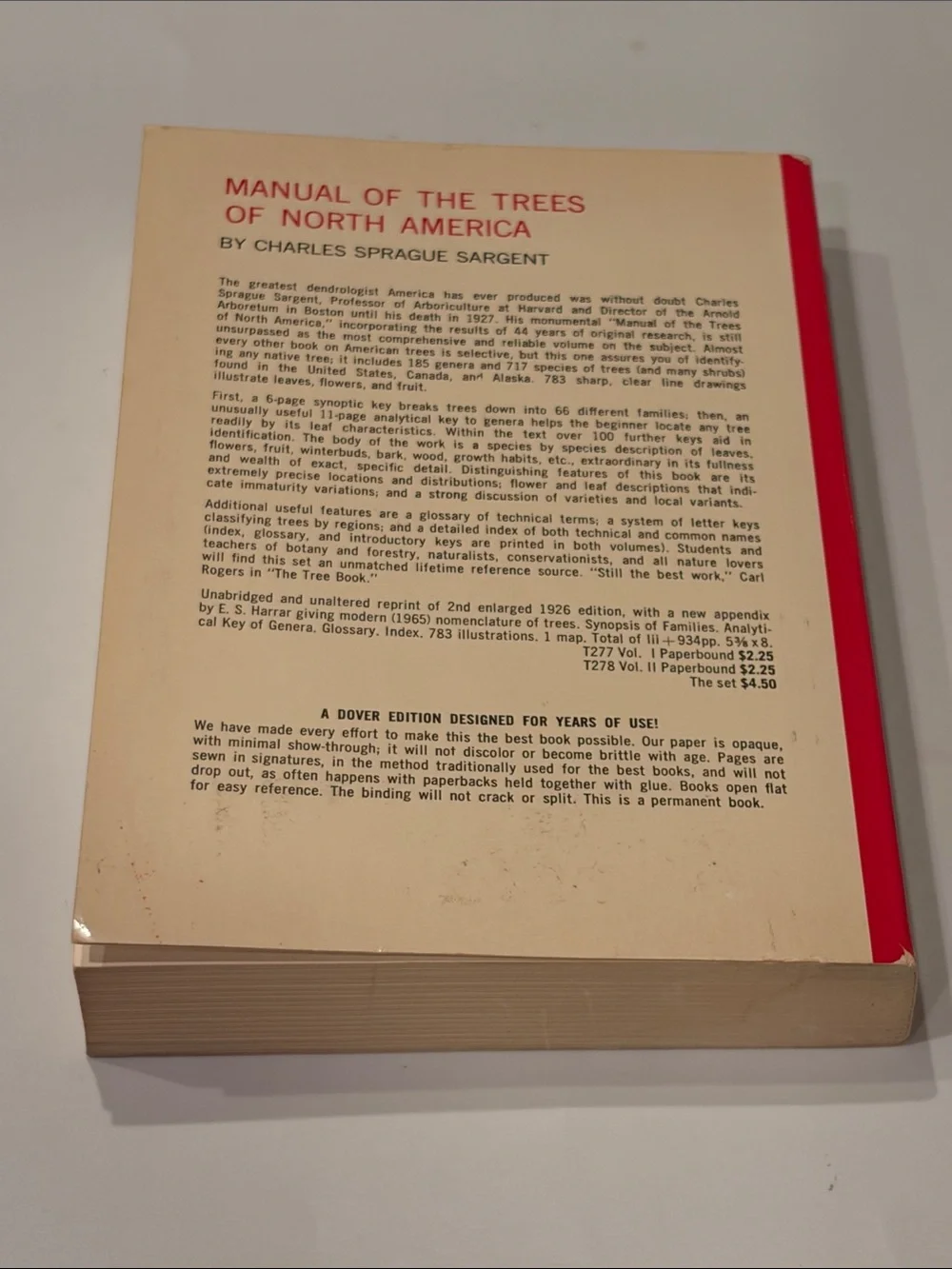 Vintage manual trees